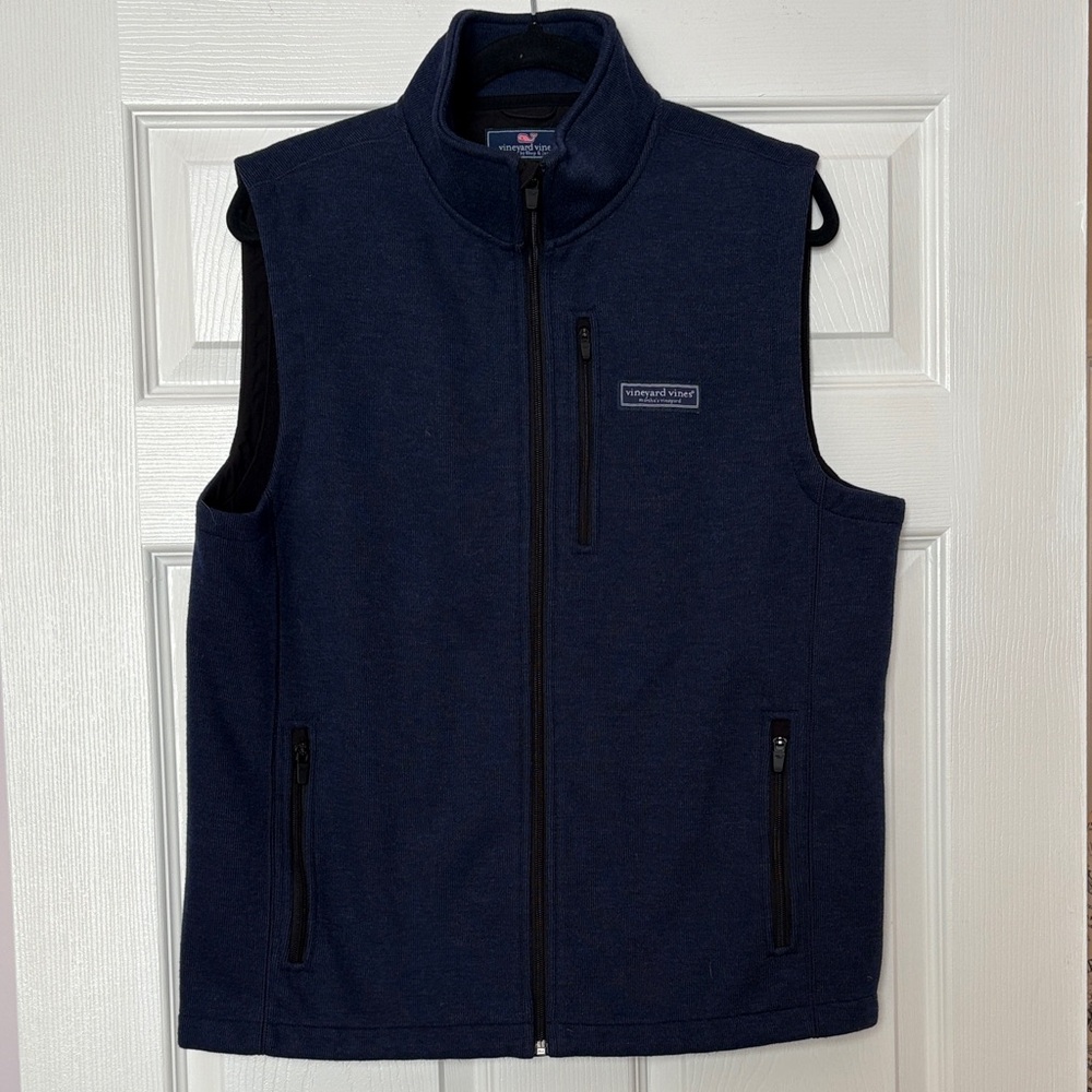 Vineyard Vines Dark Blue Sleeveless Vest